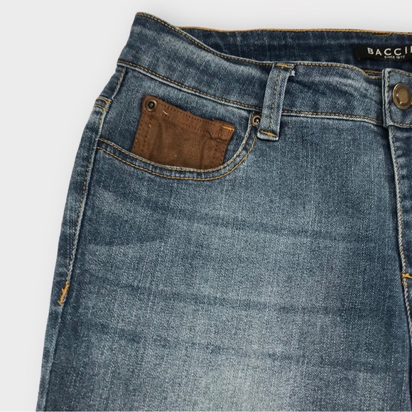 Baccini, Patchwork Jeans, Size 6 - Picture 10 of 13